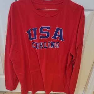 Fanatics Red Crew Neck Shirt